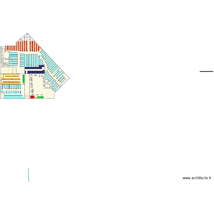 Reuilly Thibaut theo V16. Plan de 21 pièces et 424 m2