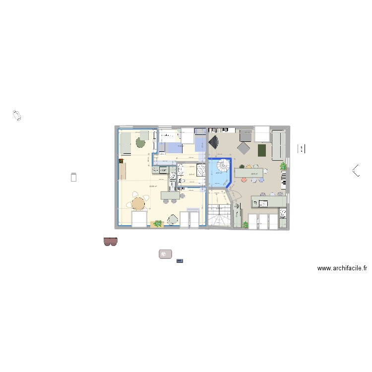 1 étage mes favoris. Plan de 0 pièce et 0 m2