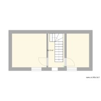 Plan maison étage surface totale - avant travaux