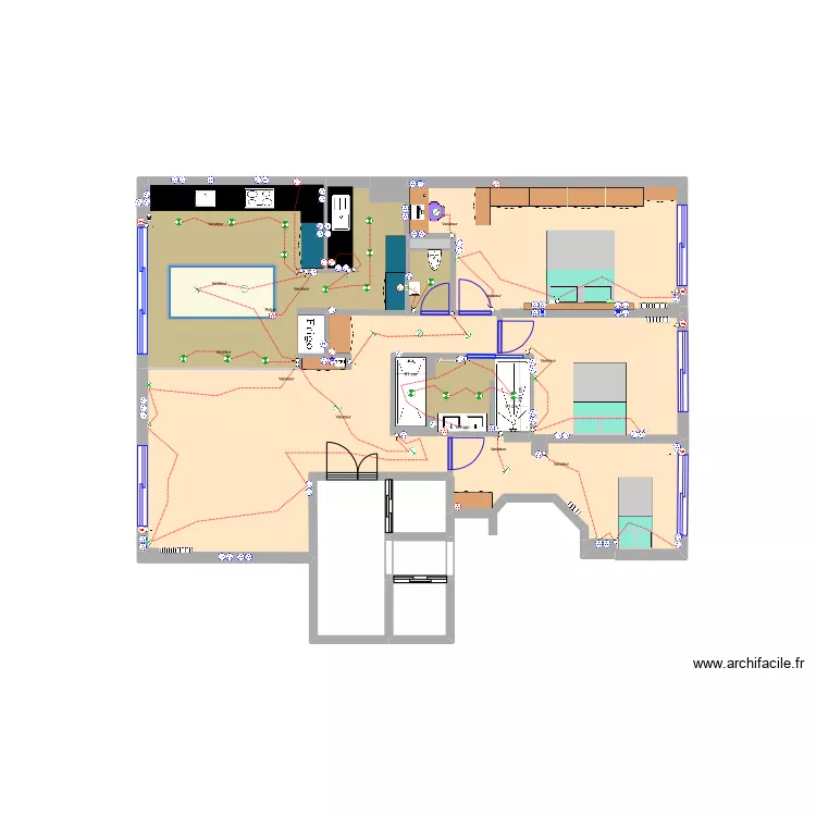 PLAN PROGET OPTION  Matthieu. Plan de 