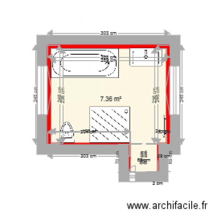 rodelet version 1cote. Plan de 0 pièce et 0 m2