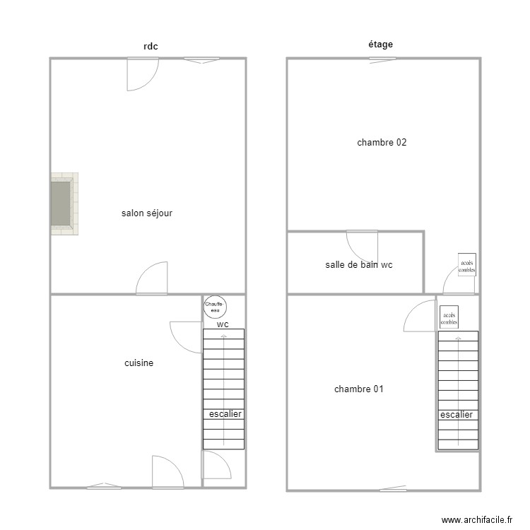 guignard am. Plan de 0 pièce et 0 m2