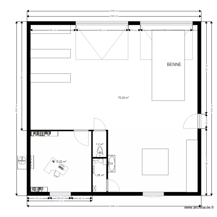 10 x 10 definitif. Plan de 