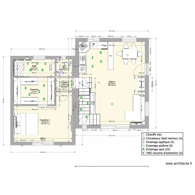 Plan archi. Plan de Plan archi. Plan de
