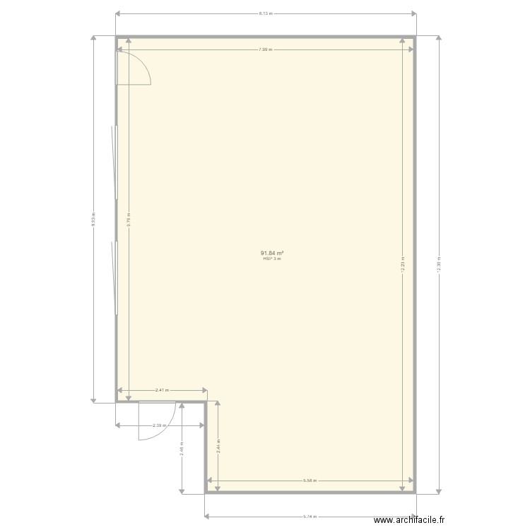 cave LE FOUEY. Plan de 0 pièce et 0 m2