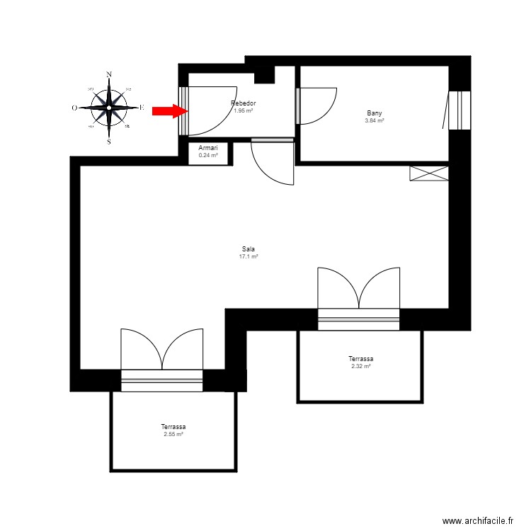 cr el pedral ap 111 encamp. Plan de 0 pièce et 0 m2