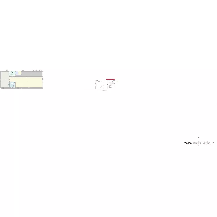 local Saint Louis RDC ss esc ext. Plan de 