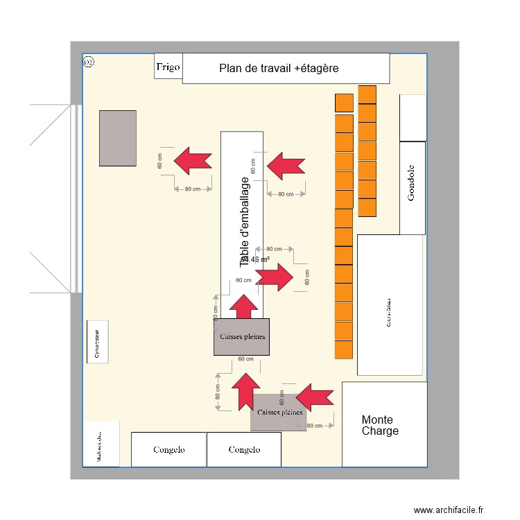 Emballage 1 . Plan de 0 pièce et 0 m2