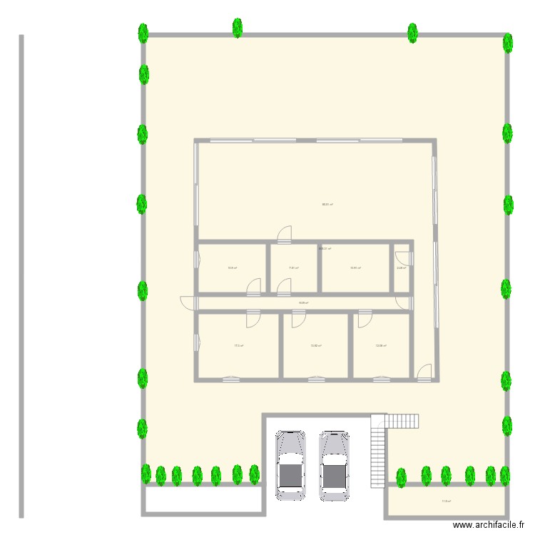 tiege de perwez. Plan de 0 pièce et 0 m2