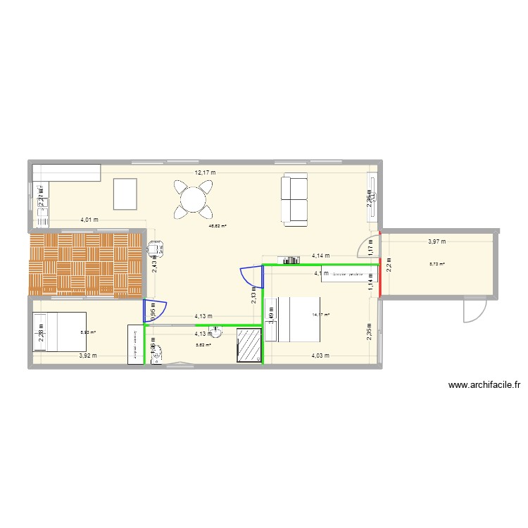 maison1. Plan de 0 pièce et 0 m2