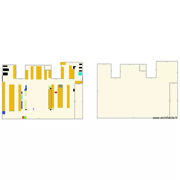 hall expéd. Plan de hall expéd. Plan de