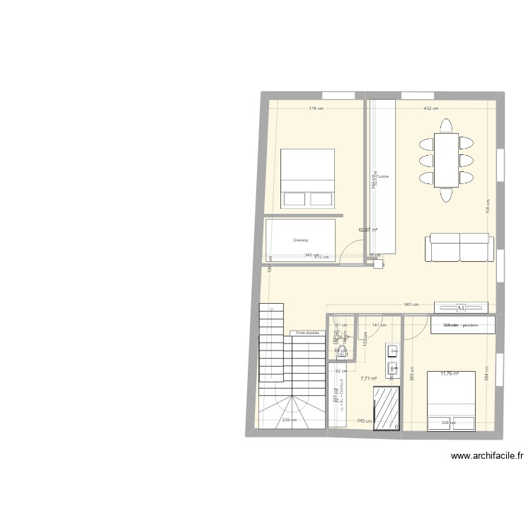 Appartement 2. Plan de 0 pièce et 0 m2