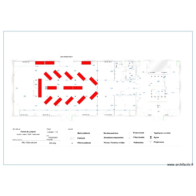 plan de table 2. Plan de 0 pièce et 0 m2
