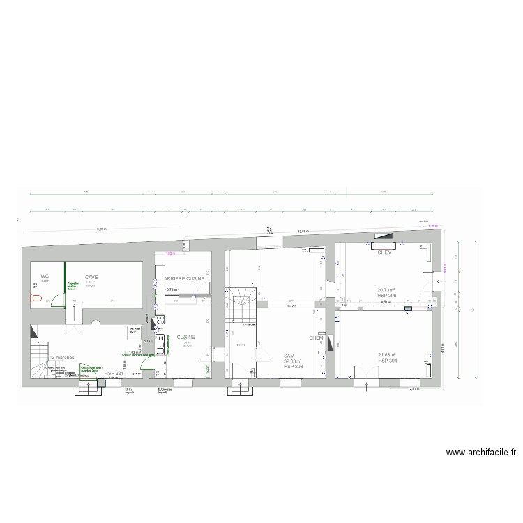 plan elec septemes. Plan de 0 pièce et 0 m2