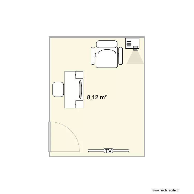 suite. Plan de 