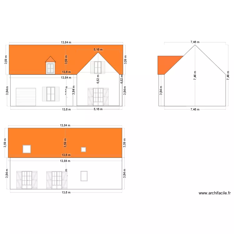 AD.DP 4 FAC PROJ. Plan de 