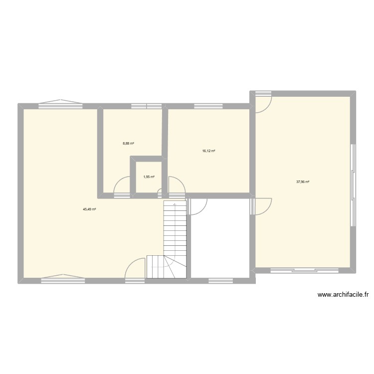 plan Villa Colette interieur. Plan de 0 pièce et 0 m2