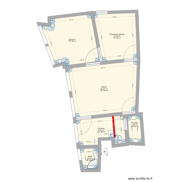 Plan. Plan de 0 pièce et 0 m2