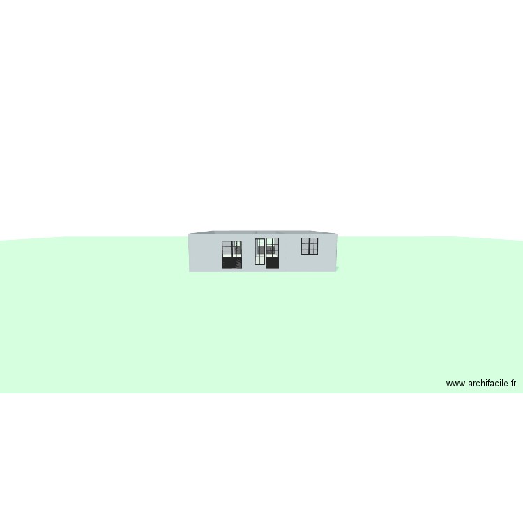 maison Hénaux. Plan de 11 pièces et 194 m2