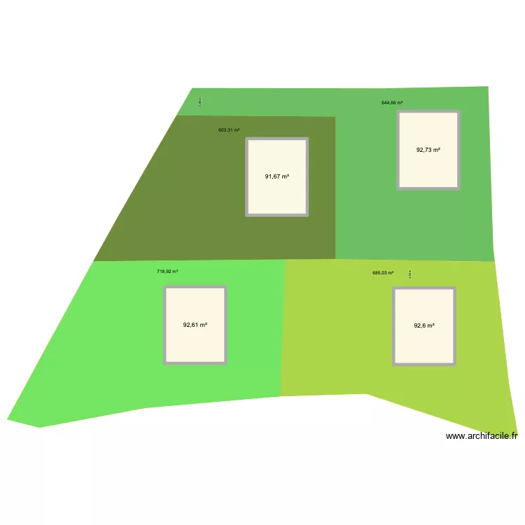 thueyts. Plan de 4 et 370 m² thueyts. Plan de 4 et 370 m²