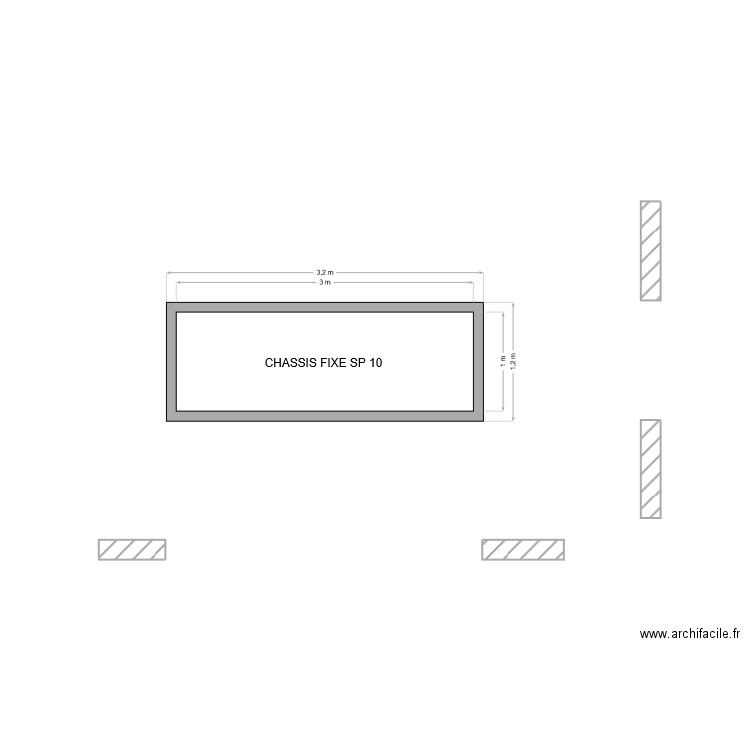 CHASSIS FIXE. Plan de 0 pièce et 0 m2