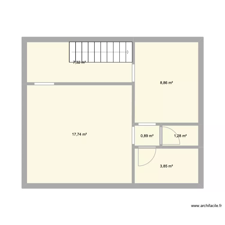 20260608-Projet_parquet_BERGUES. Plan de 7 et 40 m² 20260608-Projet_parquet_BERGUES. Plan de 7 et 40 m²