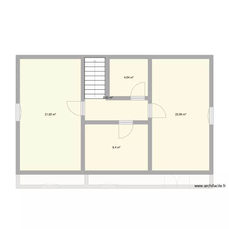 DALLIAS - BARDOUVILLE. Plan de 