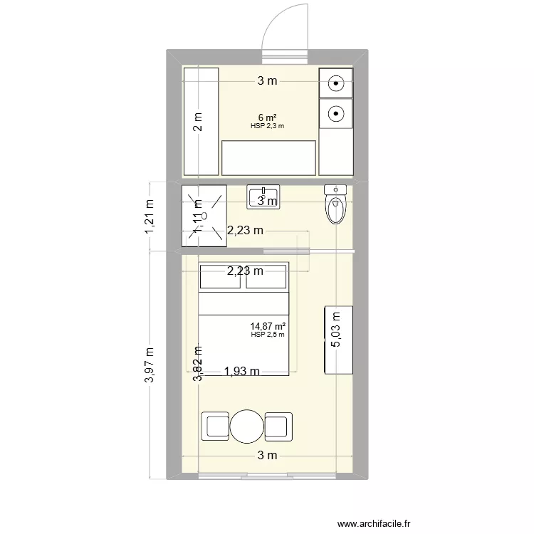 AMENAGEMENT GARAGE. Plan de AMENAGEMENT GARAGE. Plan de