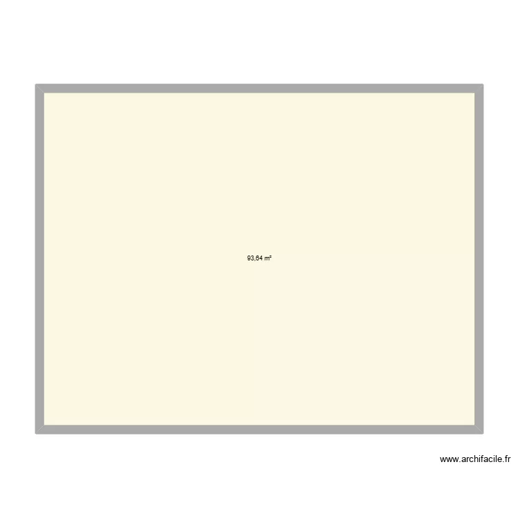 20/20 BIS sidi fath 1 etage. Plan de 1  et 94 m²