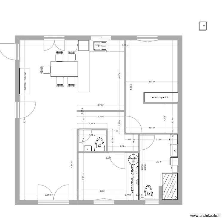 Comp&egrave;re Guilleri 2026 02 23 02 Meubles. Plan de 2  et 83 m²