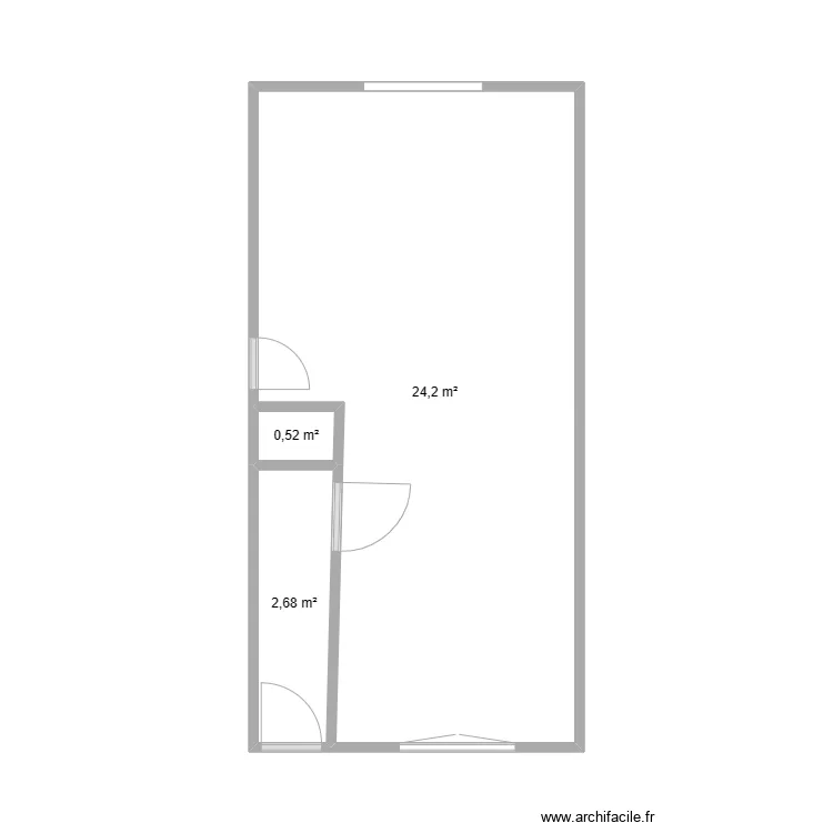 Bos - r&eacute;no partielle - St Andre lez Lille. Plan de 