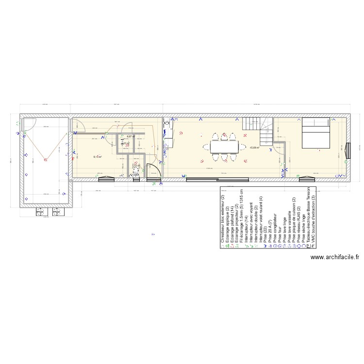 disseaux elec. Plan de 0 pièce et 0 m2