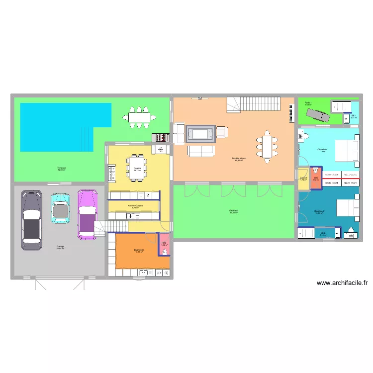 LASSEPPE PRO RDC. Plan de 