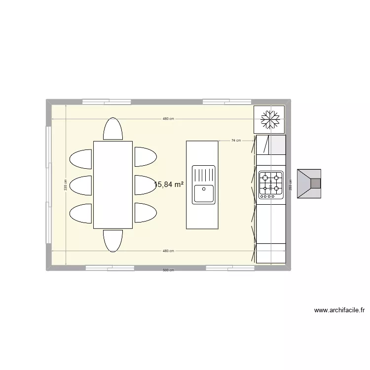 cuisine huahine. Plan de cuisine huahine. Plan de