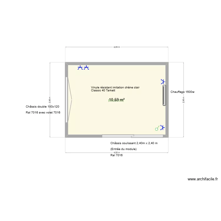 400x300 Jardi Twins. Plan de 1  et 11 m²