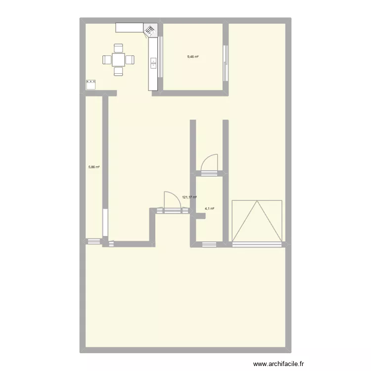 PLANTA BAJA ADM3396. Plan de 4 Pièces et 141 m²