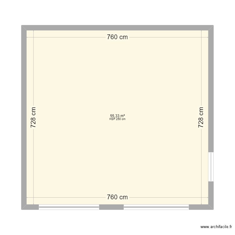 PCMI 2 GARAGE. Plan de 0 pièce et 0 m2