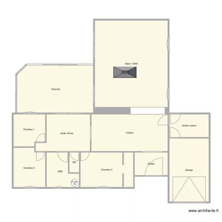 maison2. Plan de 12 et 153 m² maison2. Plan de 12 et 153 m²