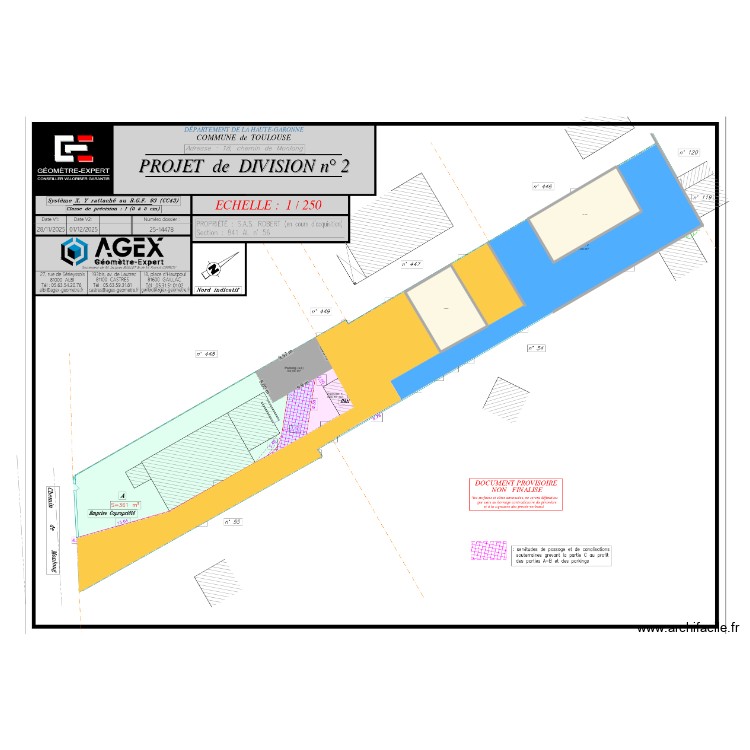 MONLONG 2 TERRAIN. Plan de 0 pièce et 0 m2
