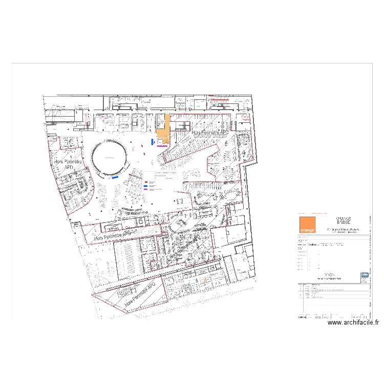 ORANGE BRIDGE. Plan de 0 pièce et 0 m2