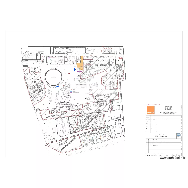 ORANGE BRIDGE. Plan de ORANGE BRIDGE. Plan de