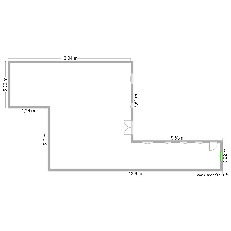 ouuiiiiiii. Plan de 0 pièce et 0 m2