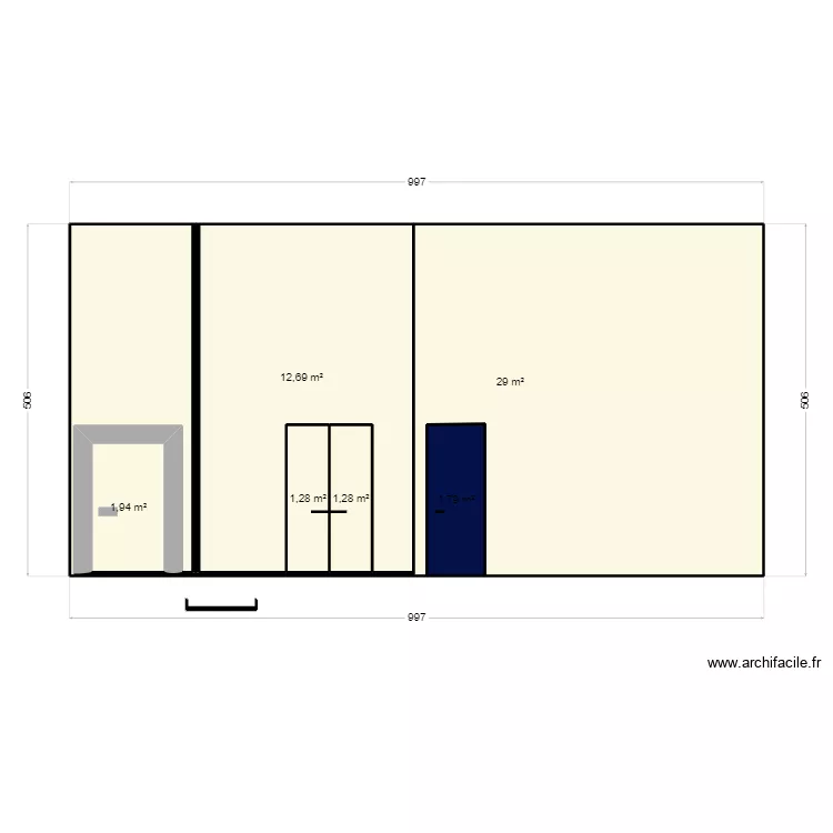 STUDIO PETRUS FACADE. Plan de STUDIO PETRUS FACADE. Plan de