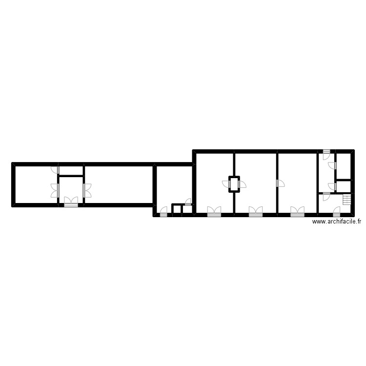 ddgdf. Plan de 15 pièces et 88 m2