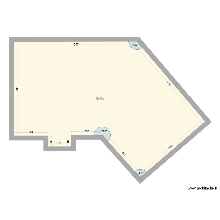 RDC Argenteuil. Plan de 0 pièce et 0 m2