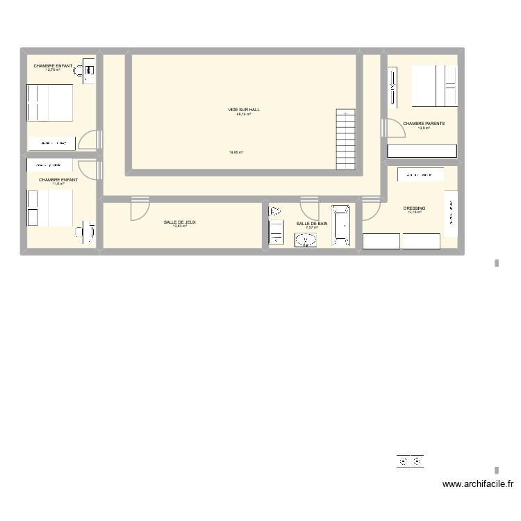 grange 2. Plan de 0 pièce et 0 m2