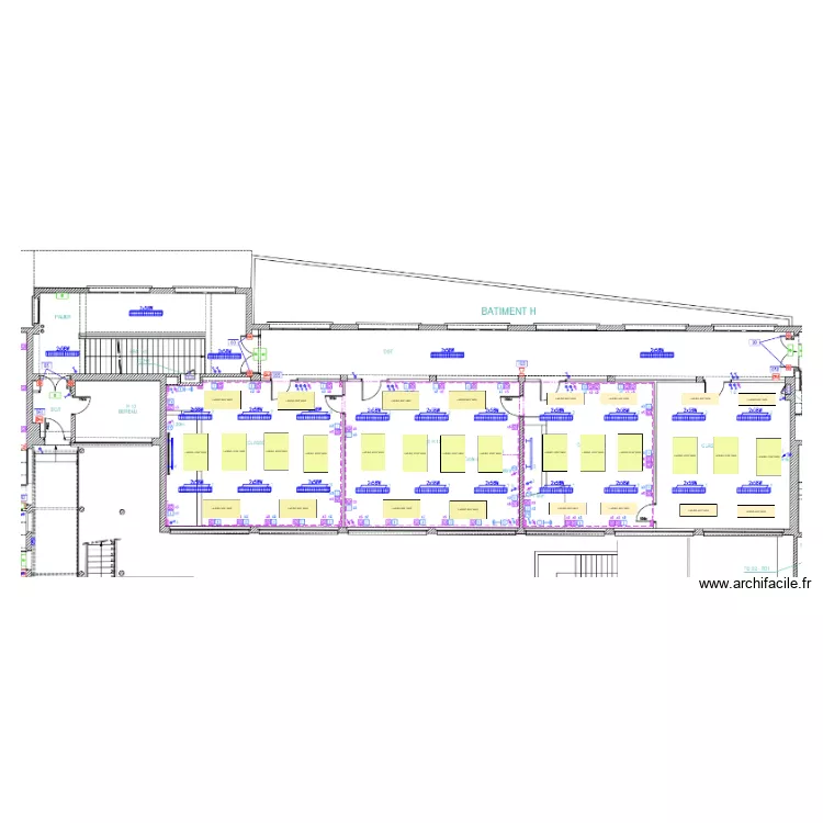 INSTITUTION JEANNE D ARC R1R2. Plan de 