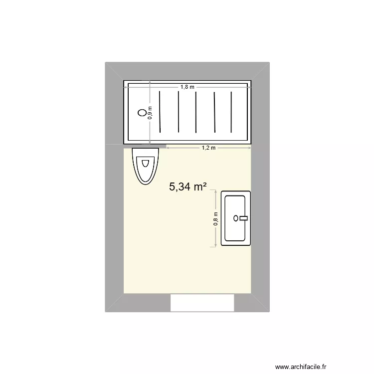 FROYEZ. Plan de 1 et 5 m² FROYEZ. Plan de 1 et 5 m²