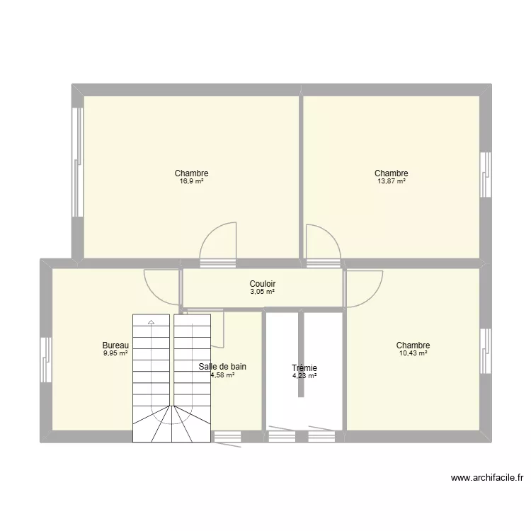 VALLET. Plan de 15  et 133 m²