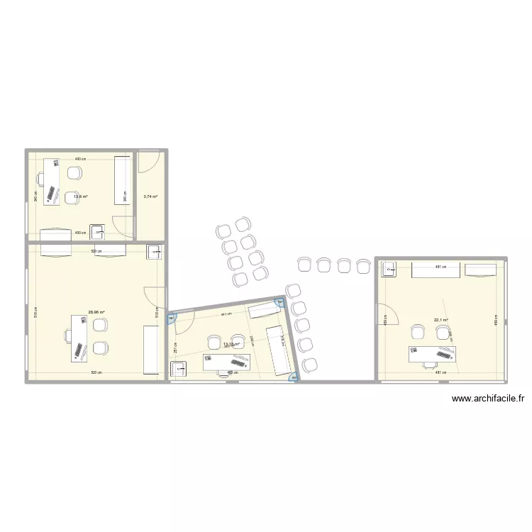 Lemonier rdc. Plan de 